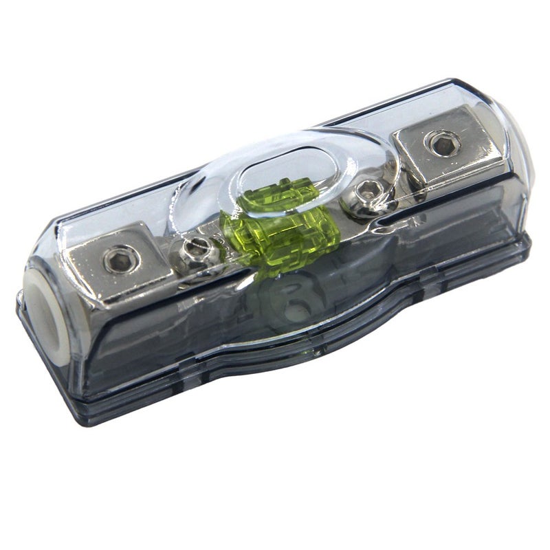 ZOOKOTO 100A Car Audio Power Wire Fuse Holder, Car Boat Marine Auto manlFuse Box Fuse Block 4 Gauge 100 Amp - Image 2